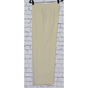 GIORGIO ARMANI Borgo 21 Trouser Slimming Curvy Beige Slacks Pants Size 44/8